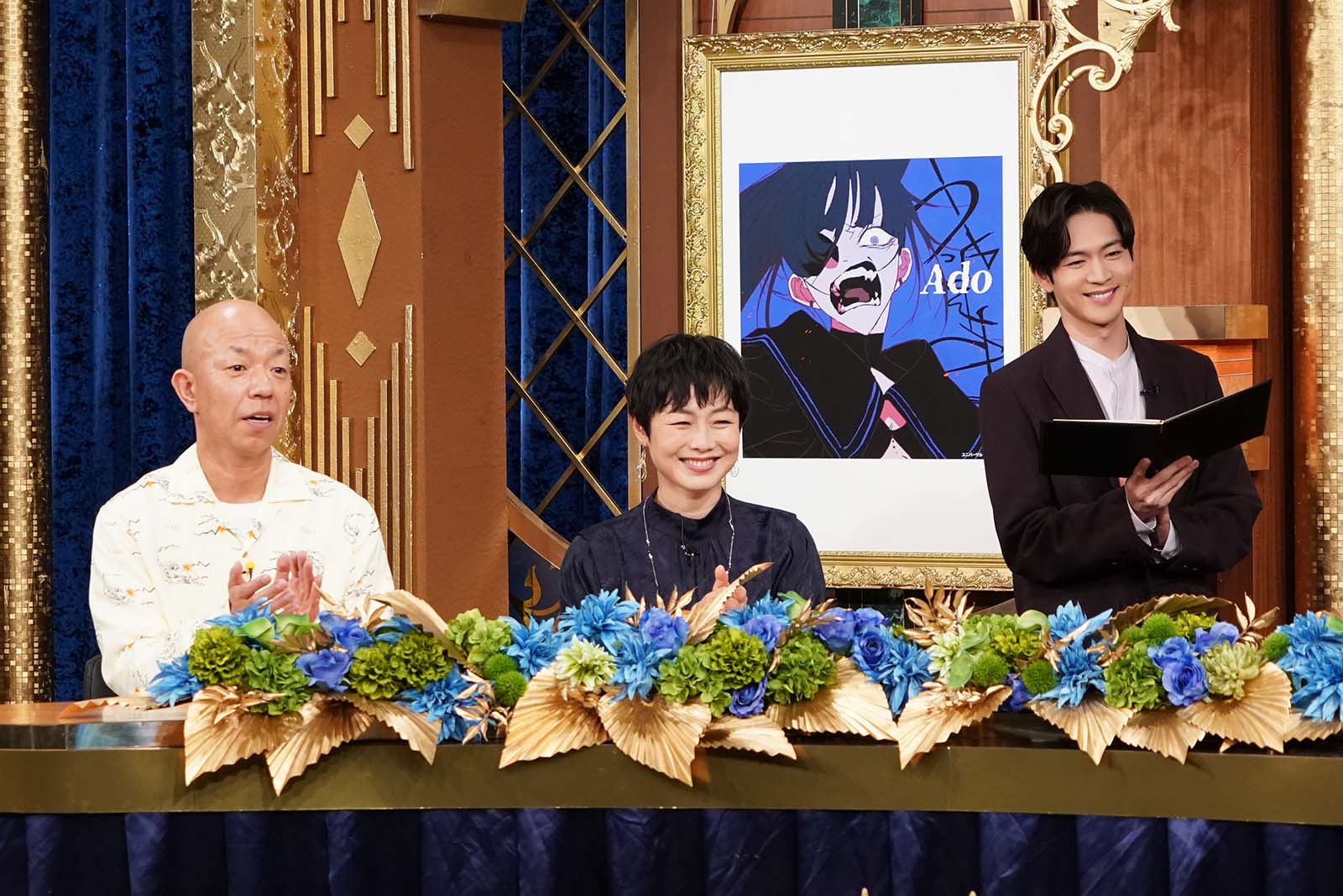 小峠英二、有働由美子、松下洸平（C）日本テレビ