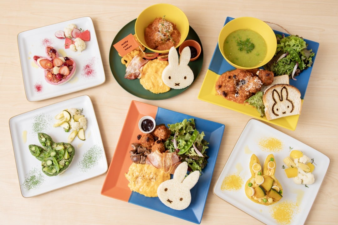 代官山にミッフィーのテーマカフェ「miffy cafe tokyo」顔型サンドイッチや季節のタルトなど豊富なメニュー