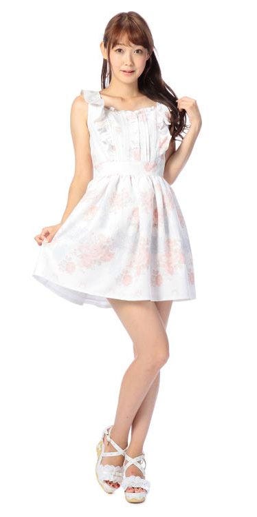 お城花柄ワンピース「LIZ LISA」7,948円(税込)