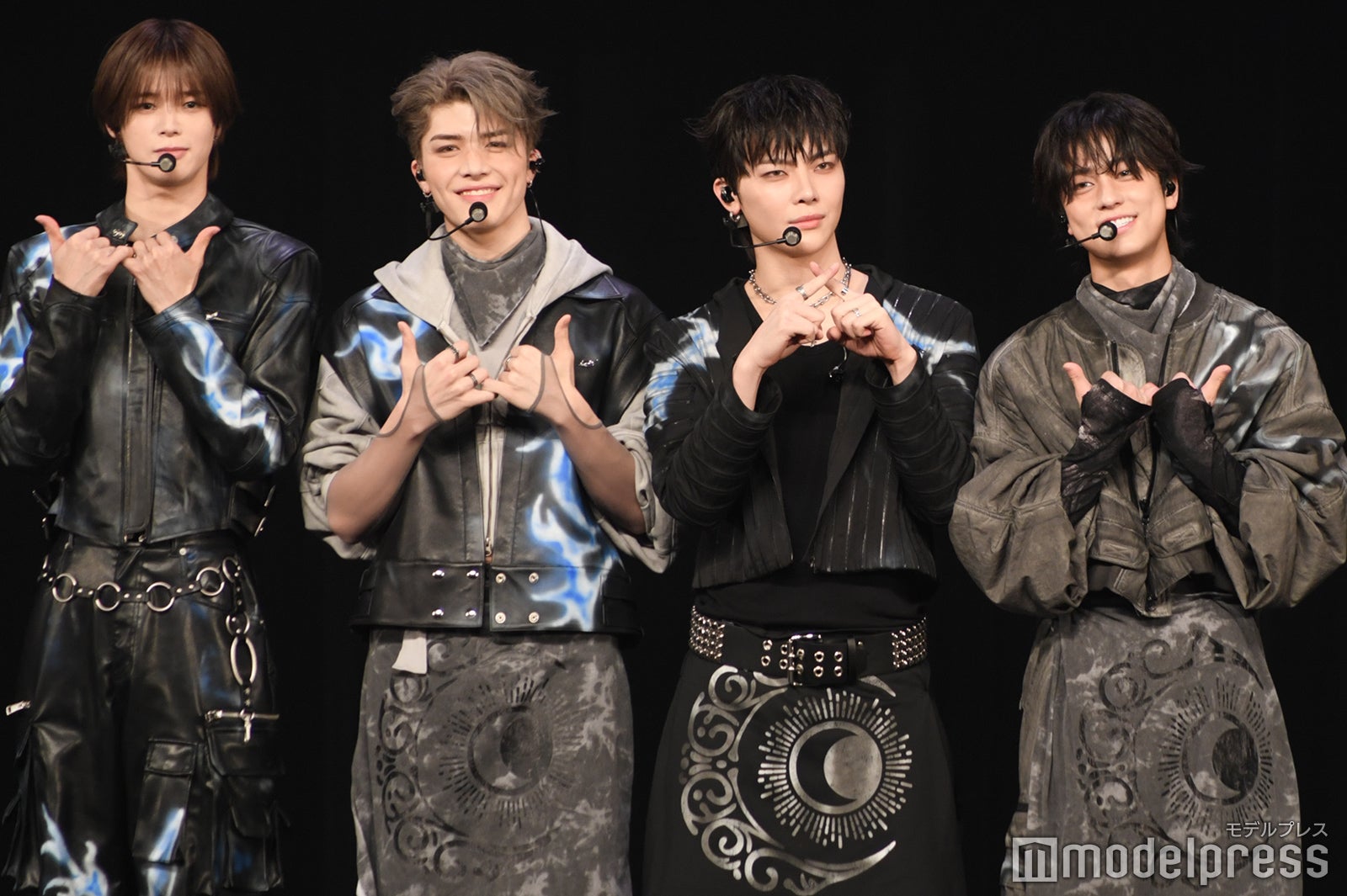 K（ケイ）、MAKI（マキ）、NICHOLAS（ニコラス）、TAKI（タキ）（C）モデルプレス