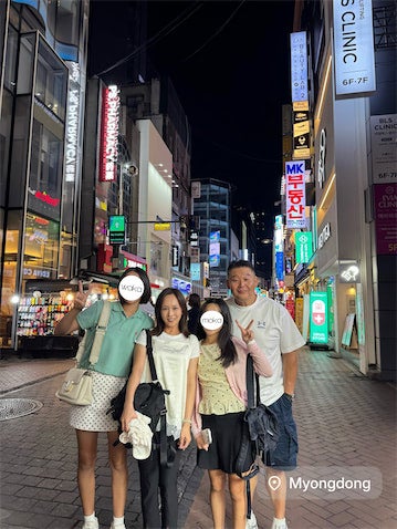 元横綱・花田虎上の妻、家族4人の"韓国旅行"を報告「娘さん大きくなりましたね」