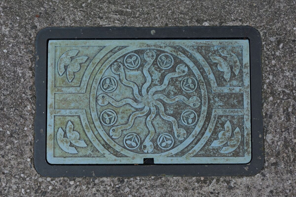 ヤマタノオロチのデサイン蓋