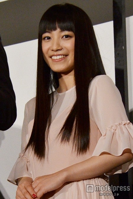 映画「マエストロ」完成披露試写会に出席したmiwa