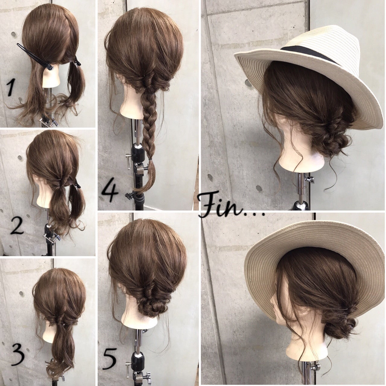 髪型 ロング 夏 アレンジ