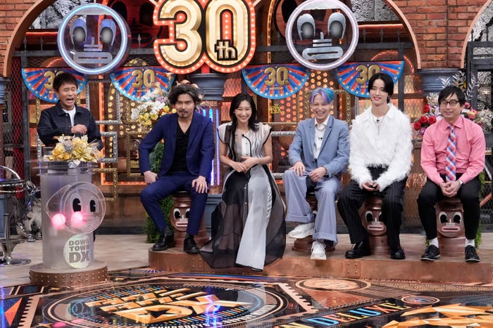 浜田雅功、小澤征悦、浅田舞川尻蓮、佐藤景瑚、おいでやす小田(C)読売テレビ