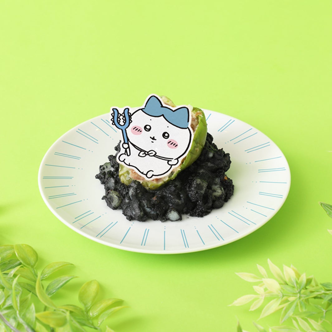 「ハチワレのピーマン肉詰め」￥880（C）nagano