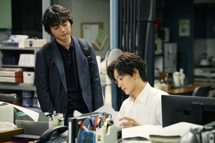 染谷将太、岡田将生「田鎖ブラザーズ」第1話(C)TBSスパークル/TBS
