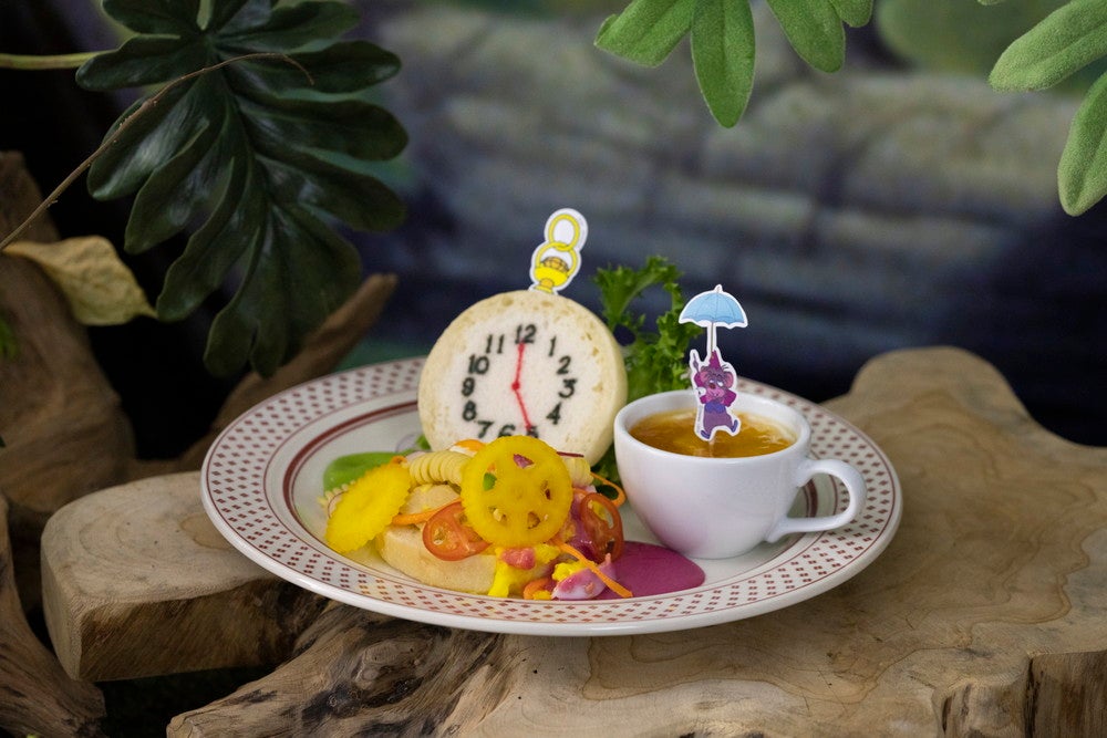 ＜白うさぎ＞時間がない！ツナと野菜のマフィンサンド（C）Disney