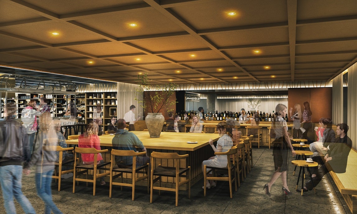 テイスティングバーイメージ／画像提供：京阪ホールディングス