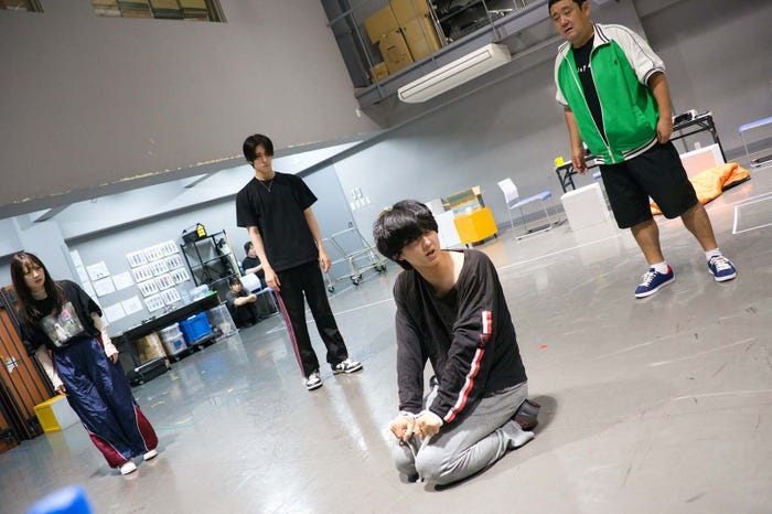 「かまいたちの夜 ~THE LIVE~」稽古の様子(提供写真)