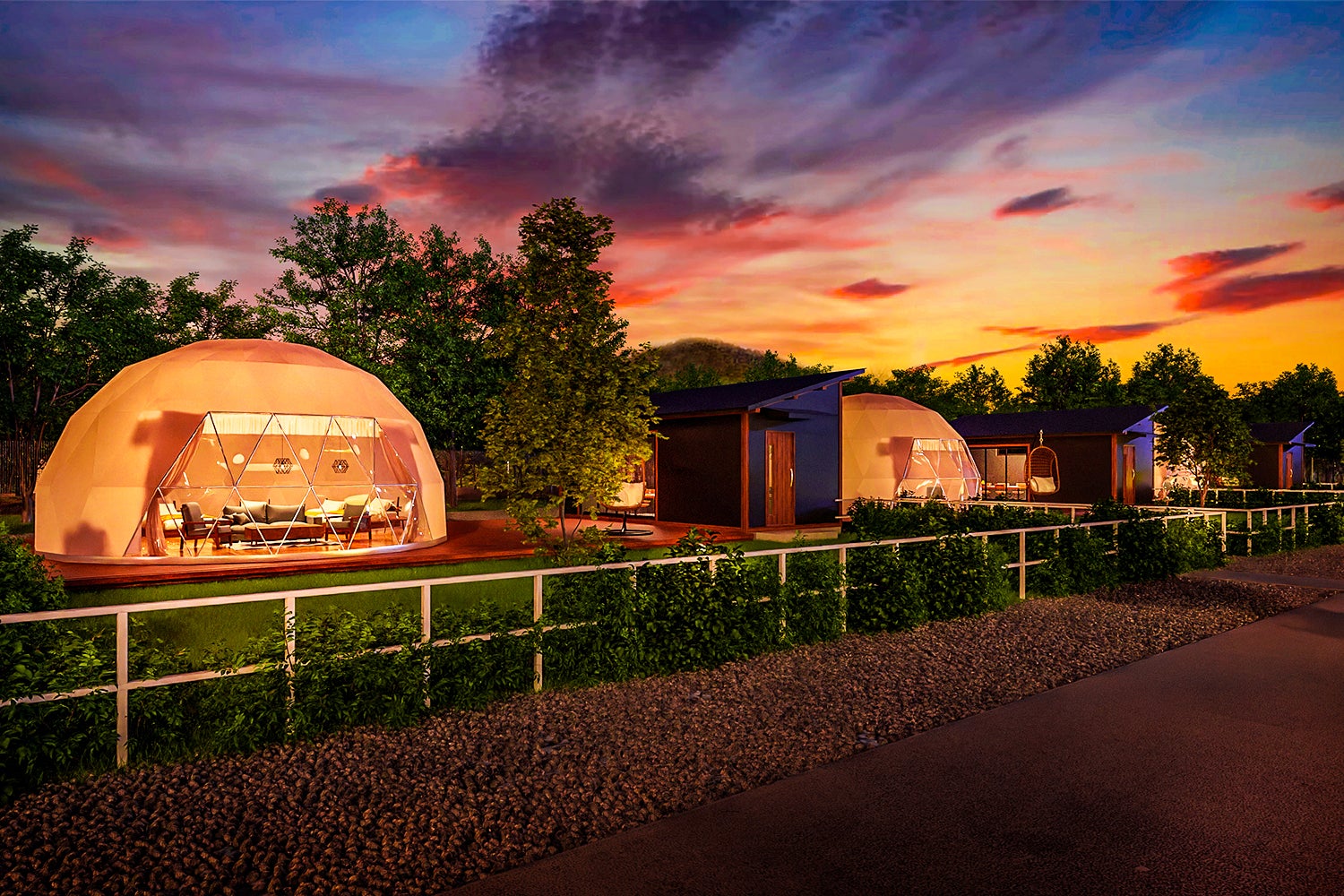 グランピングヴィレッジ TOTONOI 富士山中湖／画像提供：ブッキングリゾート