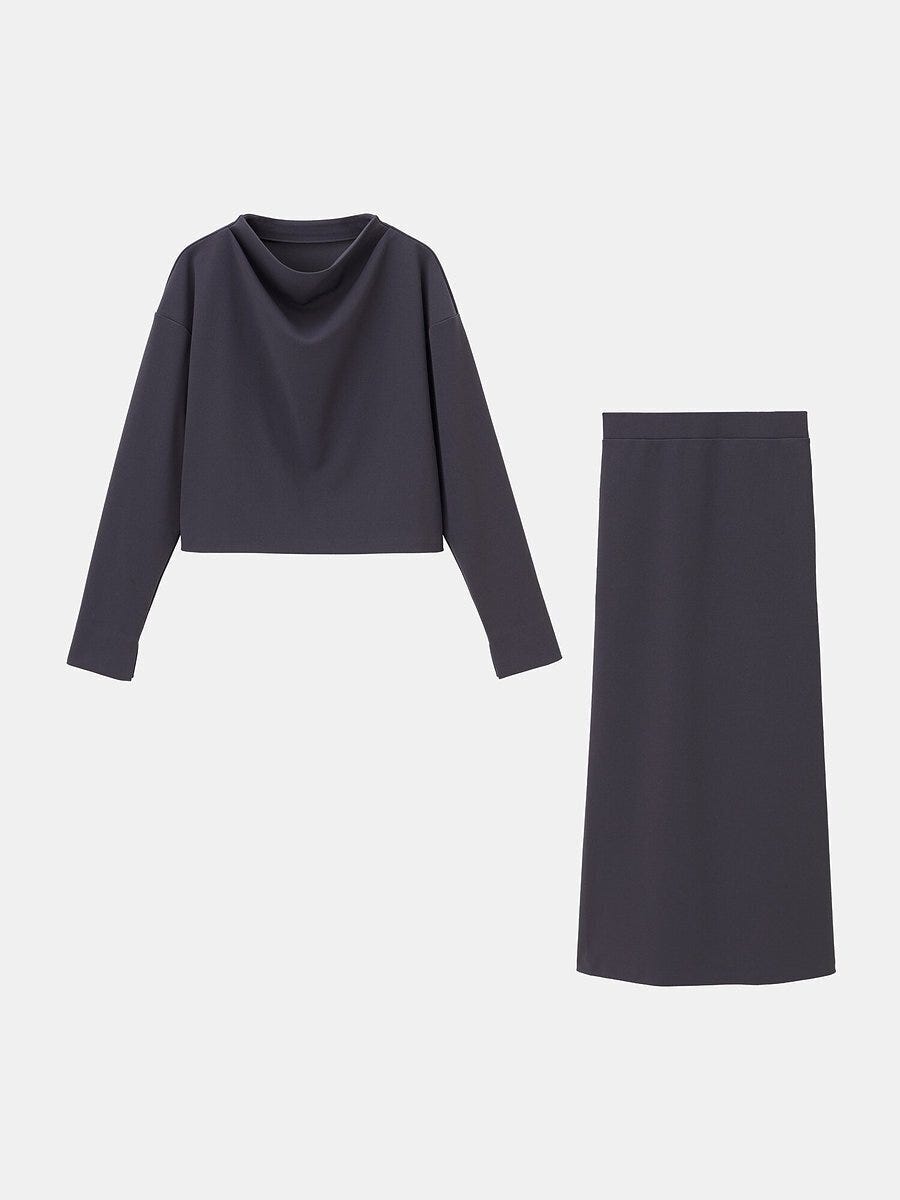 PLSTのアムンゼンジャージースカートセットアップ