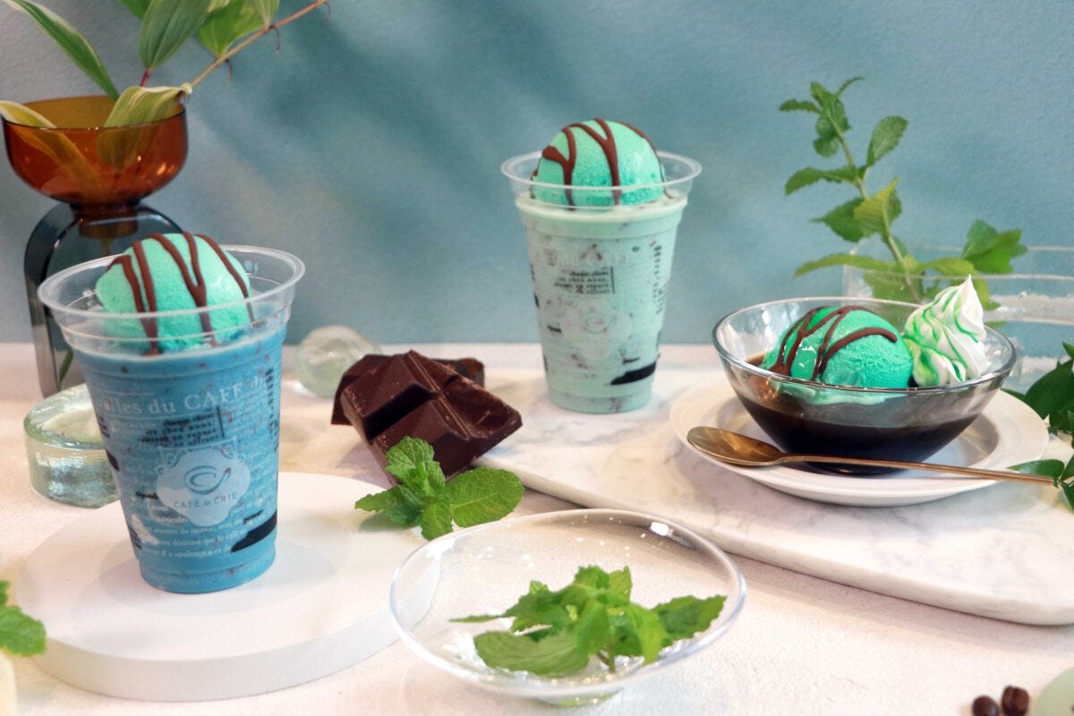 チョコミントドリンク