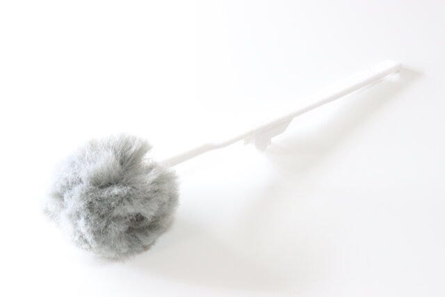 ダイソーの折りたためるボトルクリーナー（繊維タイプ）のビジュアル