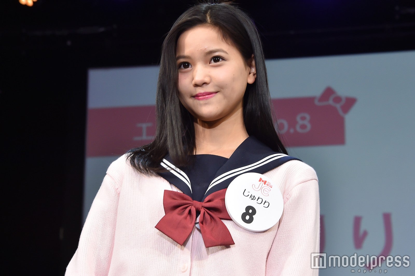 新たな逸材誕生か 中学3年で美人ぶり開花 日本一かわいい女子中学生 モデルプレス賞 じゅりりを直撃 Jcミスコン17 モデルプレス