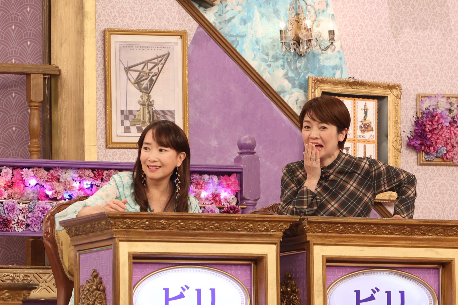 アグネス・チャン、西山喜久恵（C）フジテレビ