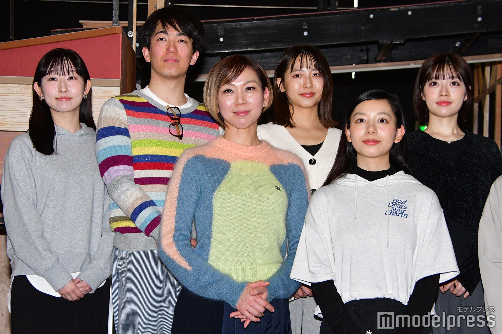 伊藤里紗、鶴岡政希、湖月わたる、浜崎香帆、長澤樹、礒部花凜（C）モデルプレス