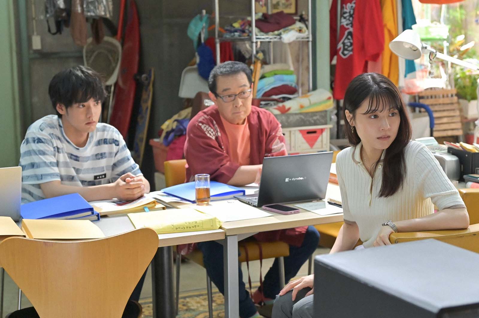 赤楚衛二、さだまさし、有村架純「石子と羽男―そんなコトで訴えます？―」第4話より（C）TBS