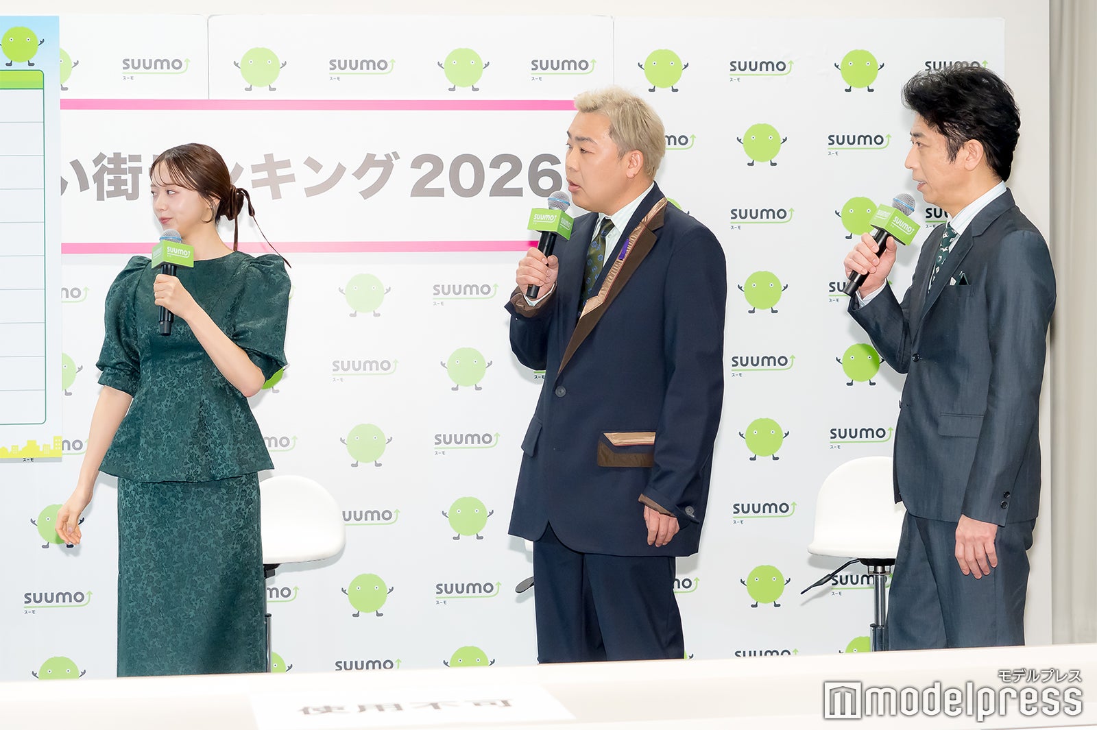 森香澄、岩尾望、後藤輝基（C）モデルプレス