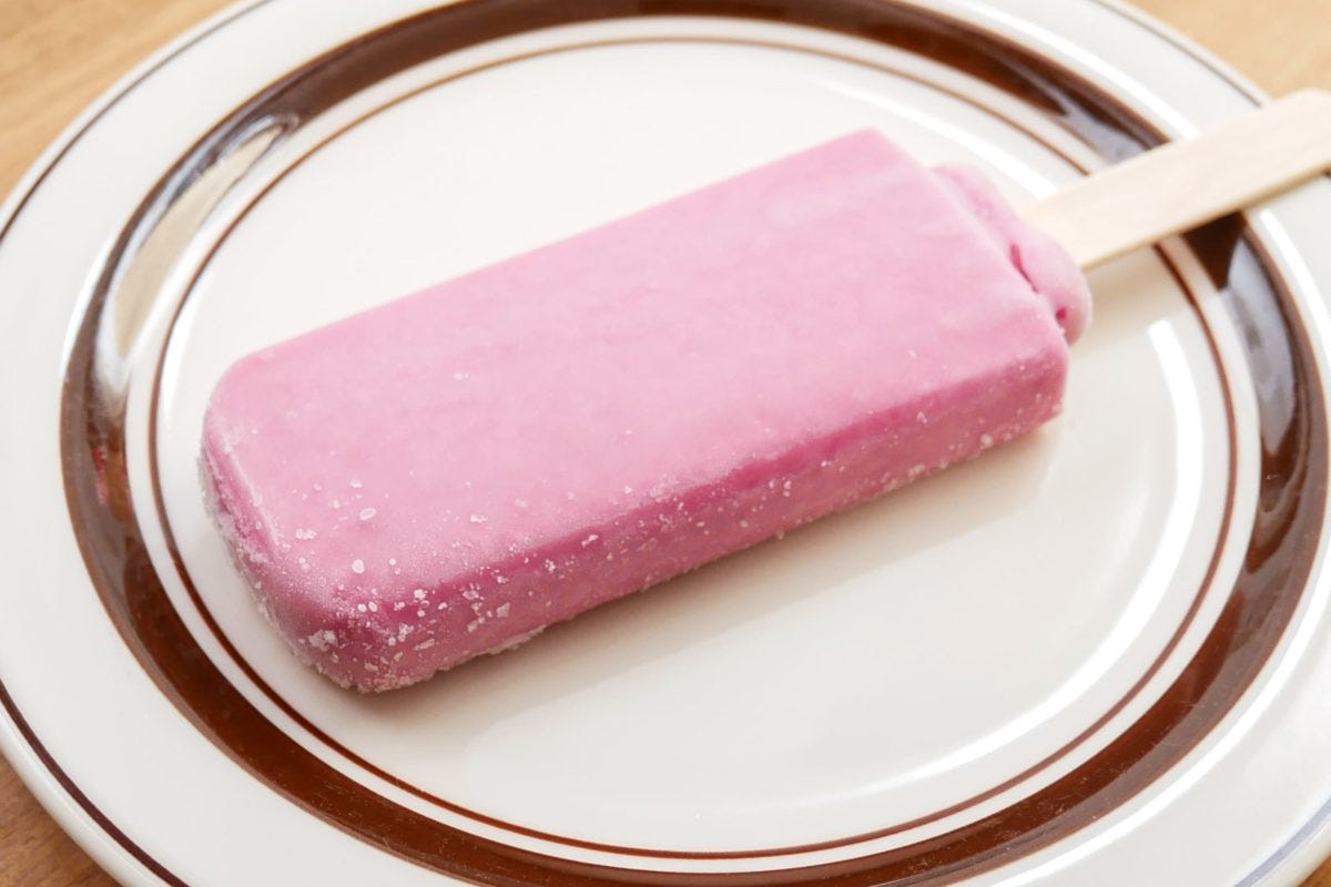 ブルーベリー ガムアイスバー