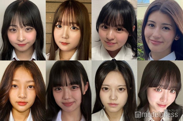 「女子高生ミスコン2024」中部エリア候補者(一部)