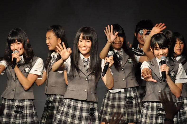 「smart＆miniおしゃれ学園祭」に出演したNMB48