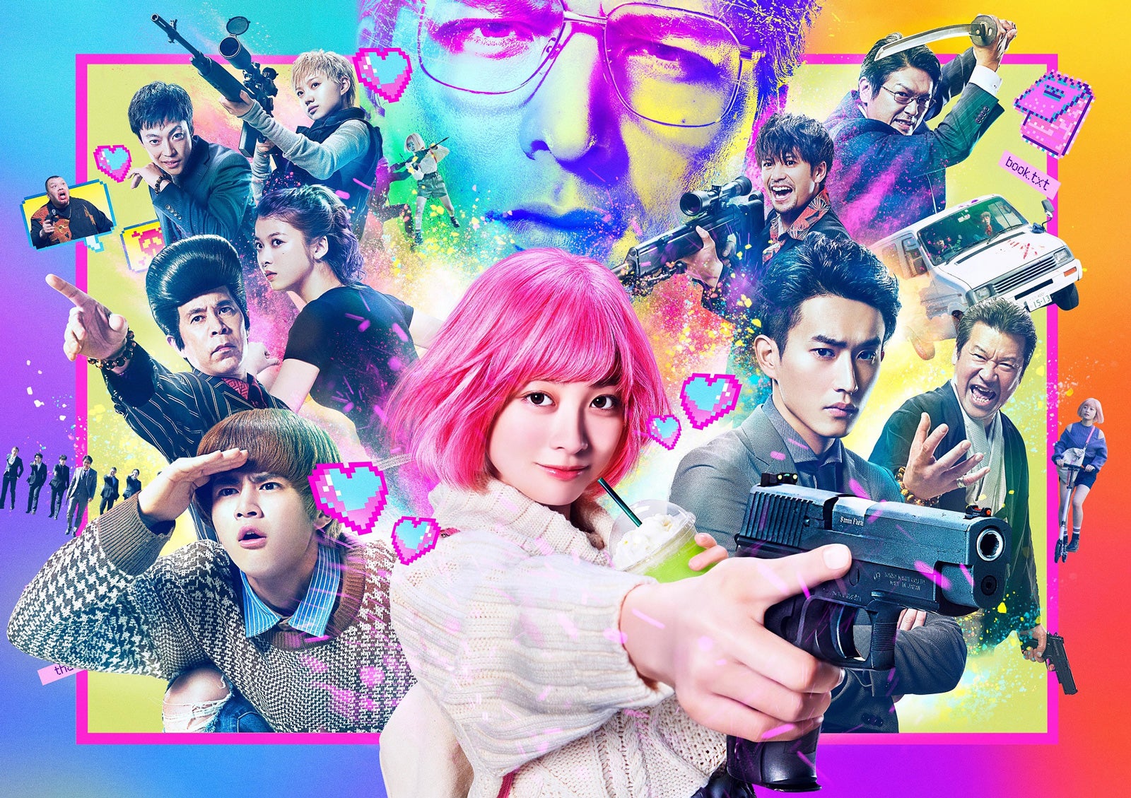 橋本環奈、杉野遥亮から床ドン？アクション＆胸キュン詰まった主題歌コラボPV解禁＜バイオレンスアクション＞