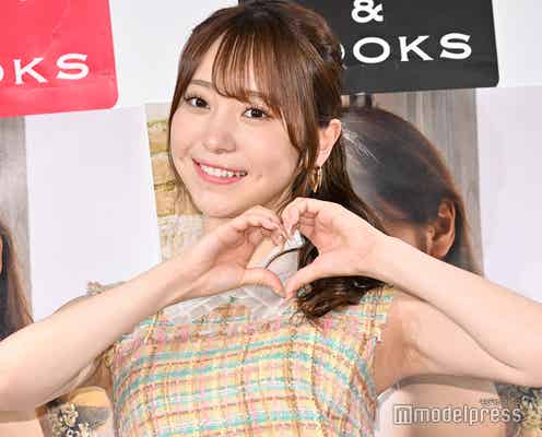 上智大卒・かとゆり、“過去最大ヌーディーな姿”撮影前のボディメイク語る 美脚際立つワンピ姿で登場【Lucky DUCK】