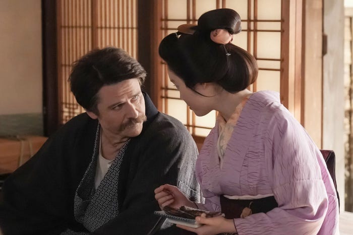 トミー・バストウ、高石あかり「ばけばけ」第122話(C)NHK