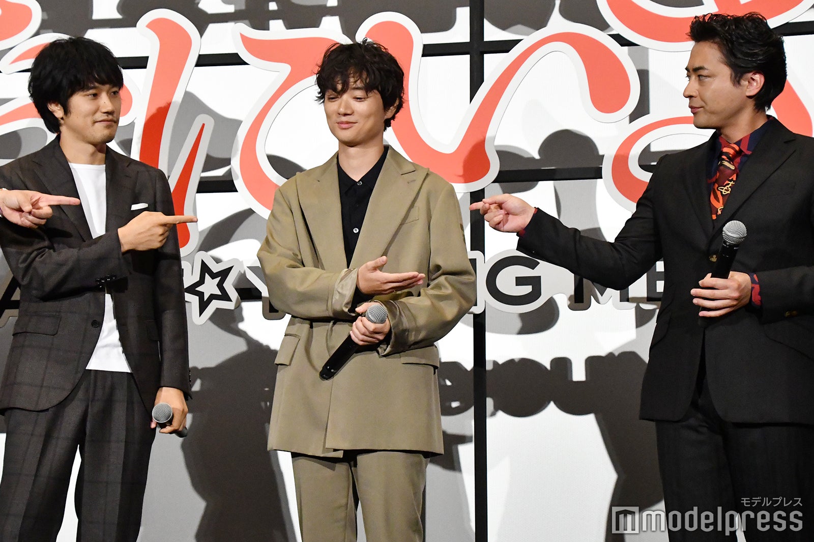 松山ケンイチ、染谷将太、山田孝之 （C）モデルプレス
