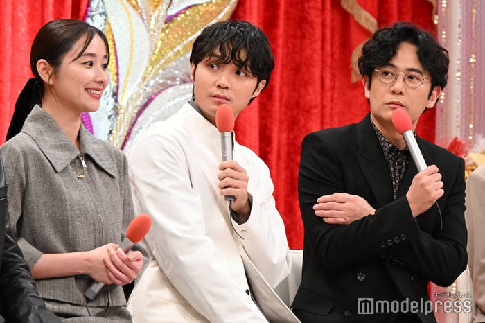 堀田真由、磯村勇斗、稲垣吾郎(C)モデルプレス