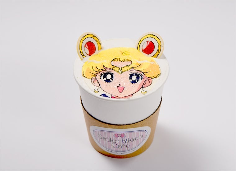 【送料込】セーラームーン カフェ 2017　アクリル　キーホルダーAB　コンプ ブラック・ムーン編 ミニポーチ セーラームーンカフェ2017