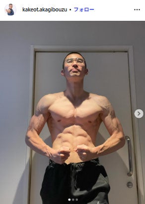 赤木細マッチョInstagramより