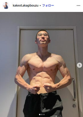 赤木細マッチョInstagramより