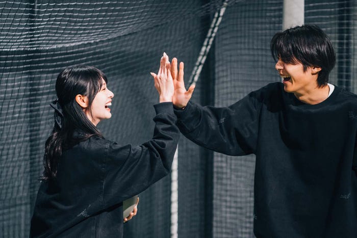 中川紅葉、今井竜太郎「花束とオオカミちゃんには騙されない」ABEMAプレミアム限定企画第二夜(C)AbemaTV, Inc.