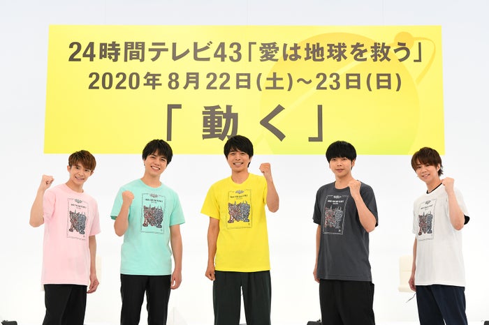 嵐 24時間テレビ メインパーソナリティー5人 ギネス記録に挑戦 嵐にしやがれ24時間テレビスペシャル モデルプレス