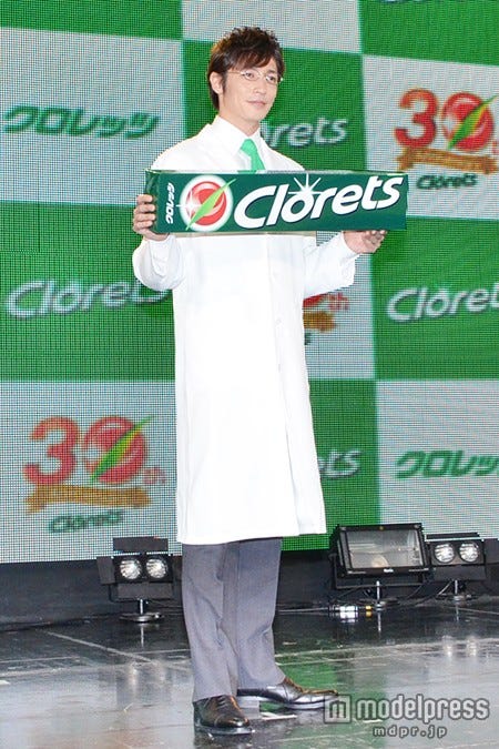 「発売30周年記念 Cloretsスッキリ総研設立式~1億2000万人のスッキリへ~」に出席した玉木宏