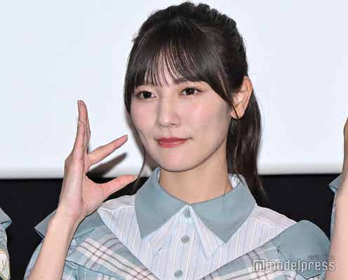 日向坂46河田陽菜、女学生風プリーツスカートから美脚スラリ デンマークオフショットに「可愛すぎる」「尊い」と反響