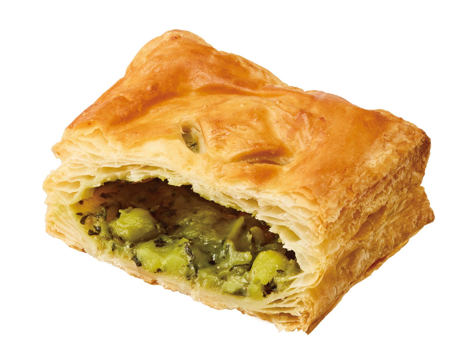 チキンとマカロニのジェノベーゼパイ／提供画像