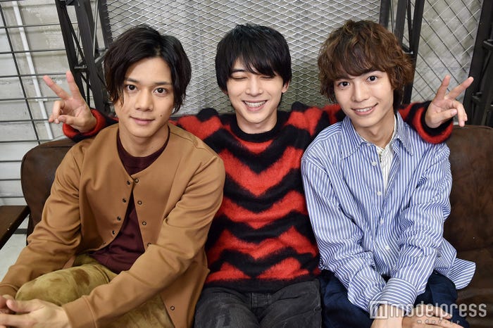 (左から)石原壮馬、吉沢亮、溝口琢矢 (C)モデルプレス