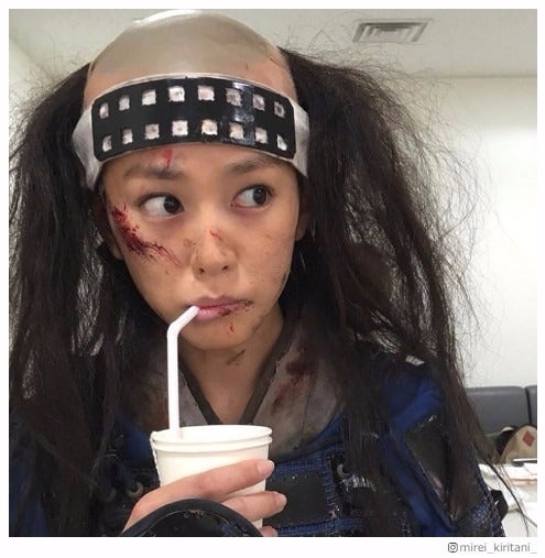 桐谷美玲、“落ち武者坊主”姿が衝撃的