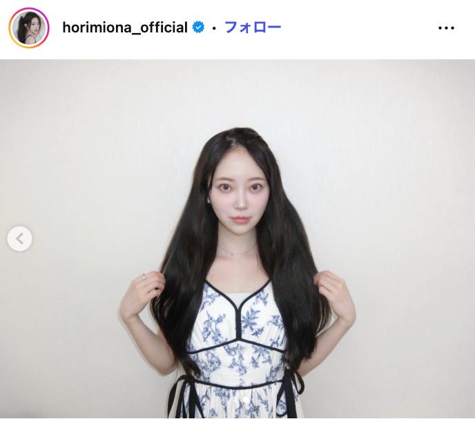 堀未央奈Instagramより