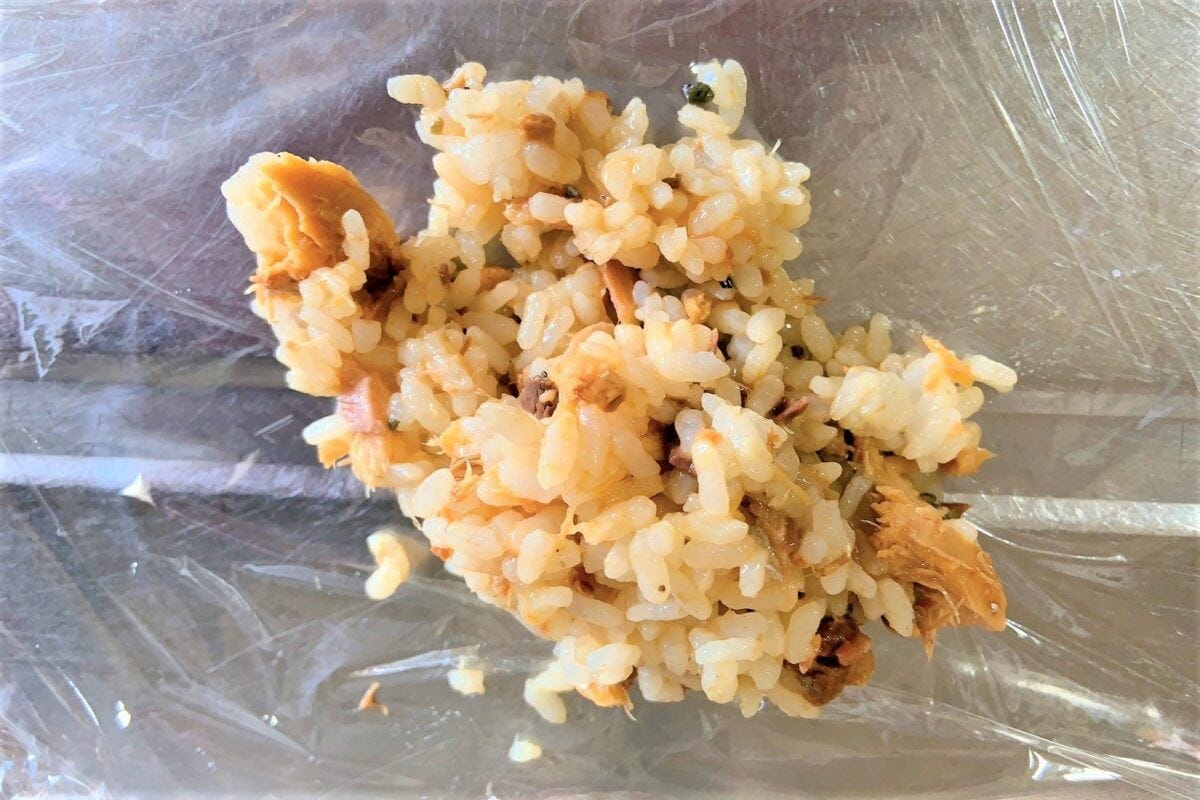 サバ味噌煮おにぎり