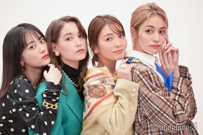 山下美月、トラウデン直美、ほのか、楓/「CanCam 40th Birthday Night Vol.2」イベント本編より(C)モデルプレス