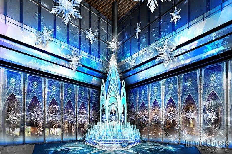 アナ雪にミッキー…ディズニーXmasイルミネーション 東京・横浜で同時開催