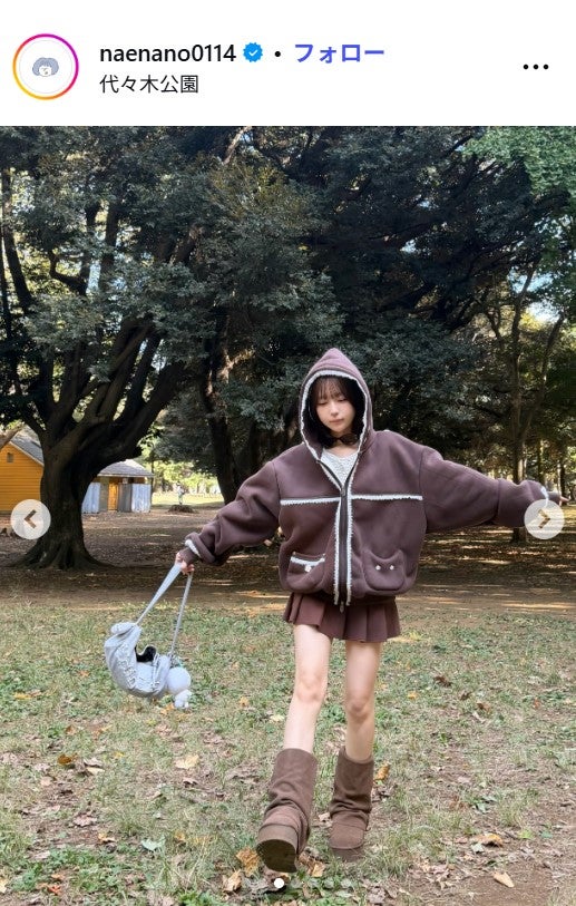 なえなのInstagramより