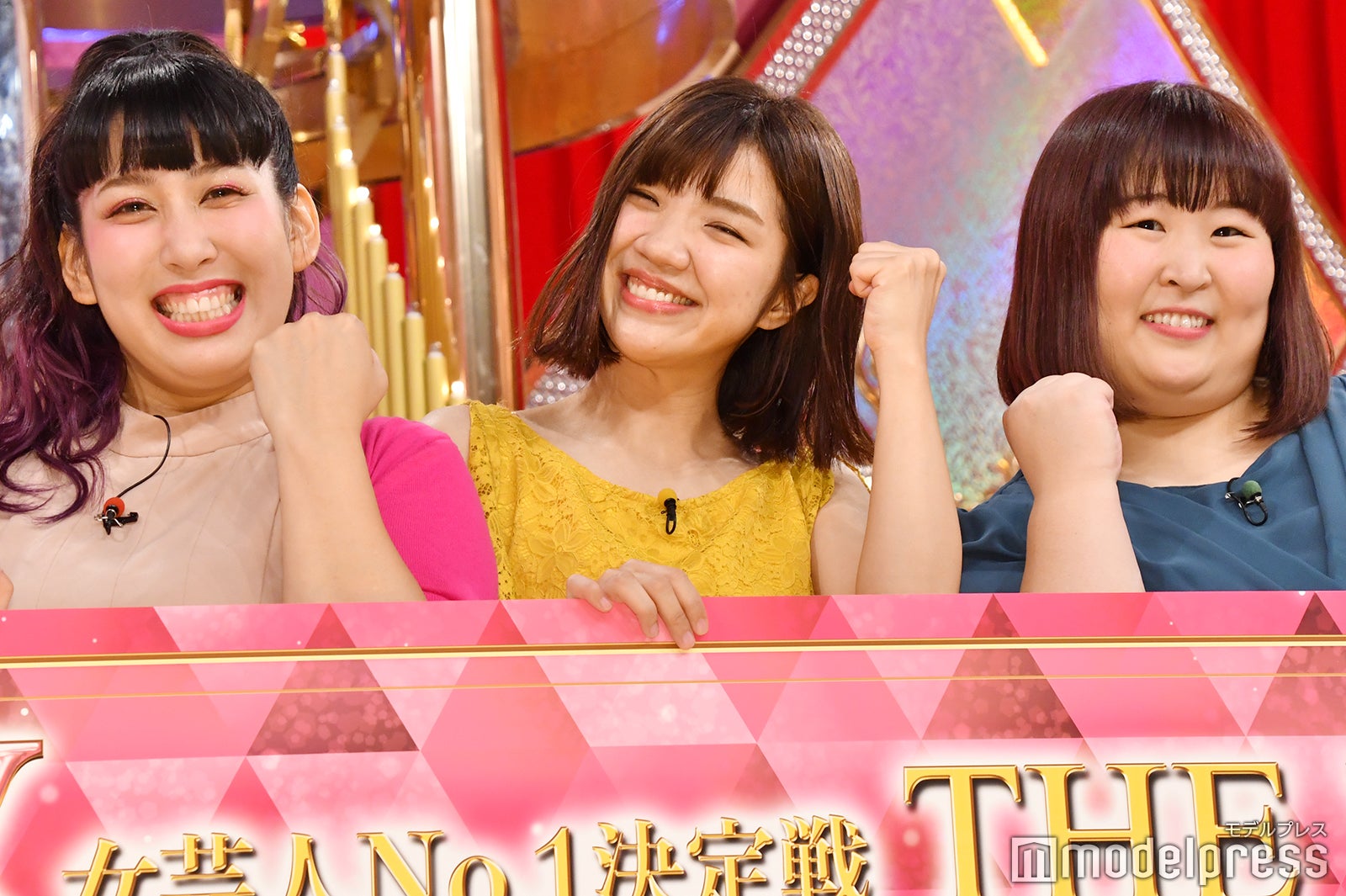 ゆめっち、福田麻貴、かなで（C）モデルプレス