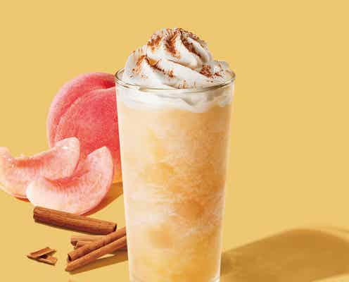 【スタバ新作メニュー】「ピーチ & マジェスティック チャイ ティー フラペチーノ」全国6店舗限定で登場