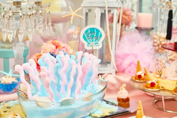 プリンセス・マーメイドのスイーツパーティー／画像提供：ベストブライダル