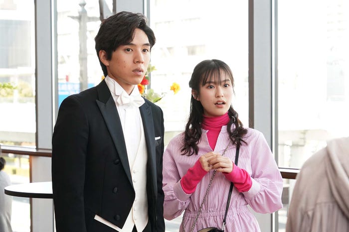 坂東龍汰、恒松祐里/「リバーサルオーケストラ」最終話より(C)日本テレビ